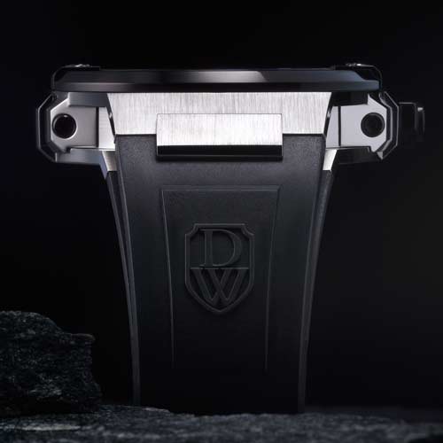 DWISS M1 Silver Black Swiss made watch