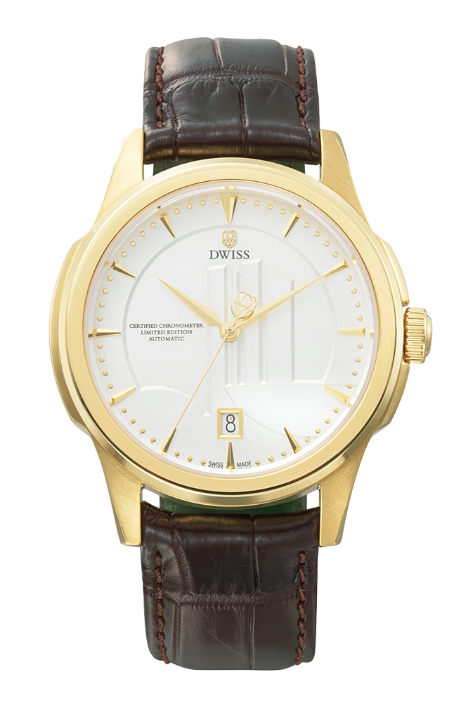 DWISS Brasilia - Limited Edition, Design Awarded Luxury Swiss Made Watches With Innovative Time Reading Systems