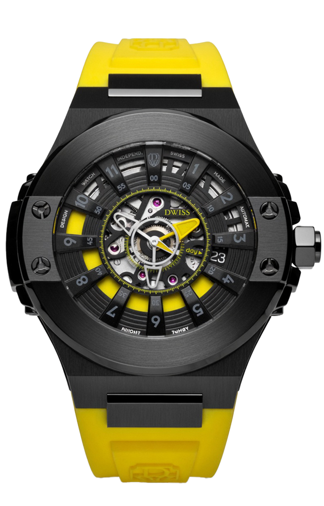 DWISS M2 mysterious hours, swiss made using ETA 2924-2
