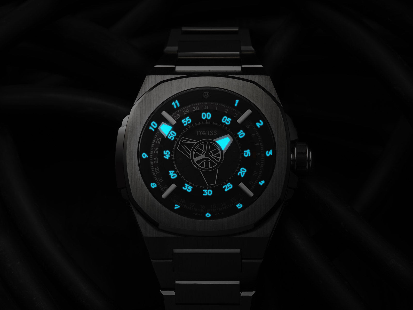swiss independent watchmakers, with DWISS displaced hours