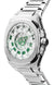 DWISS M3S Automatic Swiss Made watch with mysterious hours White Green with bracelet SWISS MADE AUTOMATIC WRIST WATCH WITH DWISS SIGNATURE MYSTERIOUS HOURS.