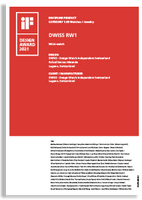DWISS, the most design awarded Swiss microbrand won the iF design award in 2021