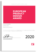 DWISS, the most design awarded Swiss microbrand won the European product design award in 2020