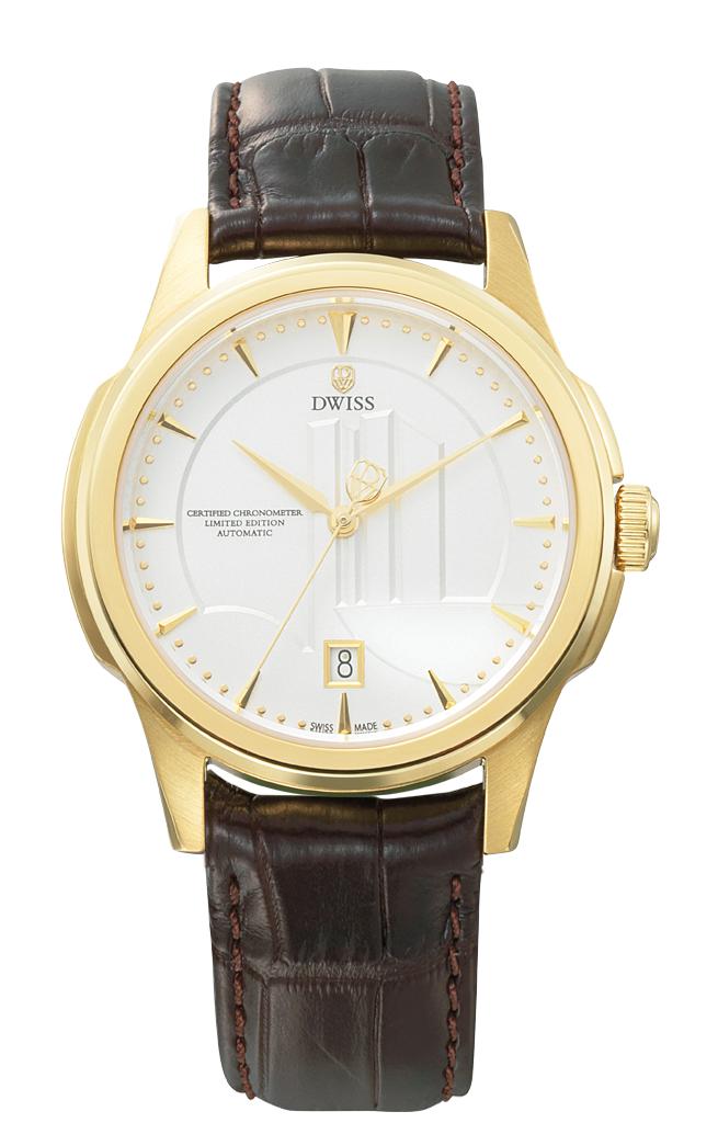 DWISS Brasilia - Limited Edition, Design Awarded Luxury Swiss Made Watches With Innovative Time Reading Systems