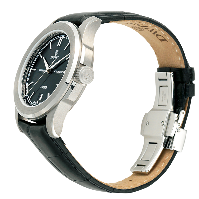 DWISS CBMM / Niobium Limited Edition and design awarded Luxury Swiss Made Watches With Innovative Time Reading Systems