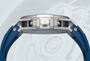  DWISS M1 Blue Limited Edition and design awarded Luxury Swiss Made Watches With Innovative Time Reading Systems 