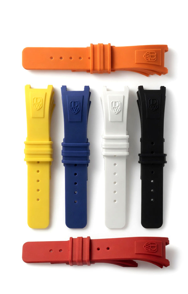 DWISS M1 and M2 rubber straps 