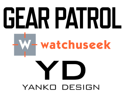 gear patrol, watchuseek, yanko design