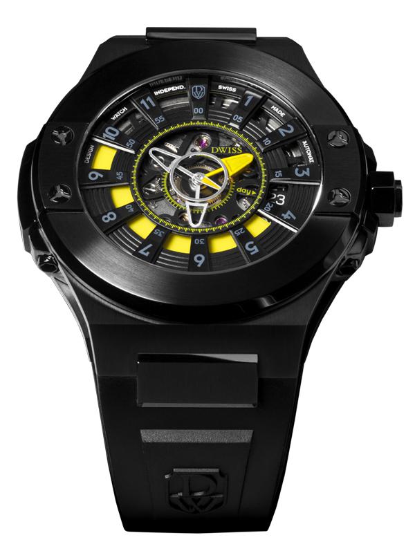 DWISS M2-ABY - Limited Edition, Design Awarded Luxury Swiss Made Watches With Innovative Time Reading Systems