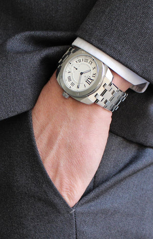 RC1-SW-Mechanical w/ bracelet with DWISS hand wound mechanical swiss made watch using Peseux 7001