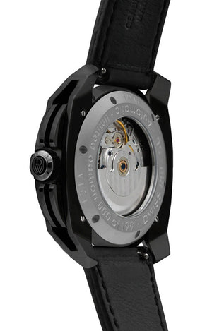 RC1-BB-Automatic w/ Strap- design awarded automatic swiss made watch with DWISS mysterious time display