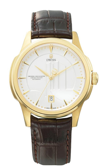 DWISS Brasilia - Limited Edition, Design Awarded Luxury Swiss Made Watches With Innovative Time Reading Systems