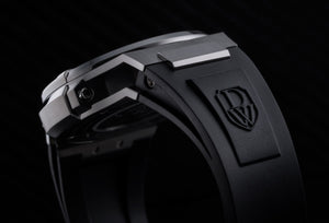  DWISS M1 Silver Limited Edition and design awarded Luxury Swiss Made Watches With Innovative Time Reading Systems 